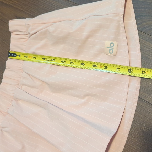ALO Yoga Pinstripe Daylight Mini Skirt. - Picture 11 of 12